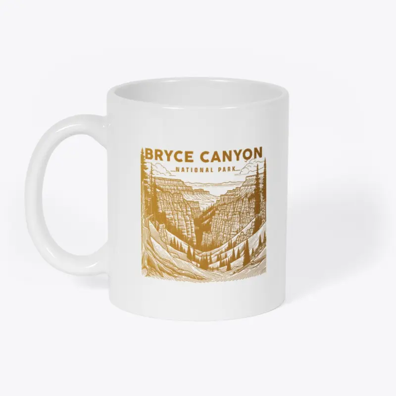 Retro Bryce Canyon National Park