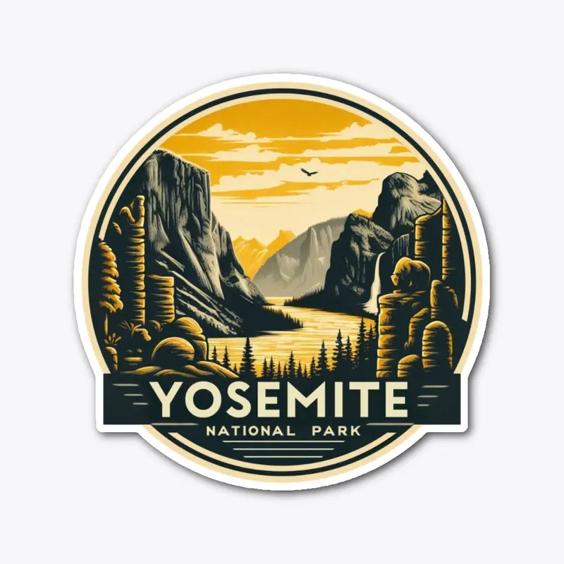 Vintage Yosemite National Park